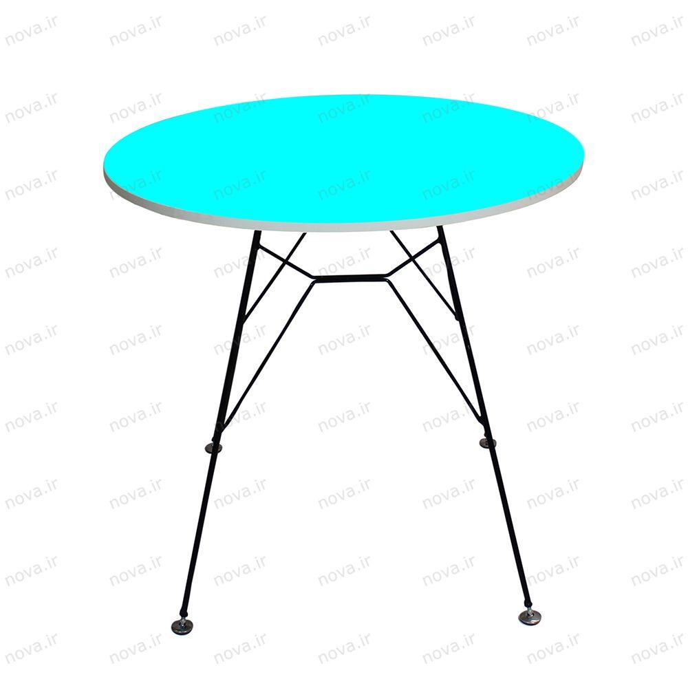 عکس محصول میز ناهارخوری مدل اسپایدر رنگ فیروزه ای کد COL-11