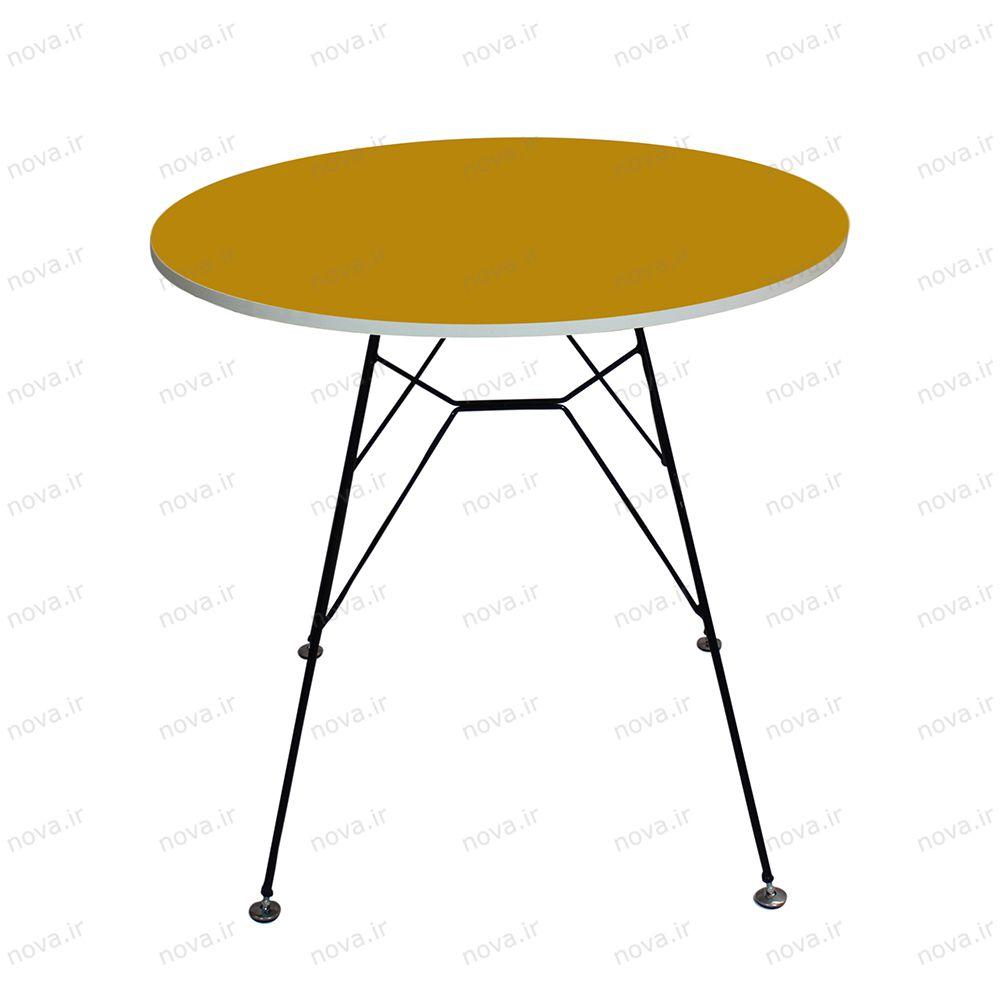 عکس محصول میز تک ناهارخوری مدل اسپایدر رنگ طلایی کد COL-12