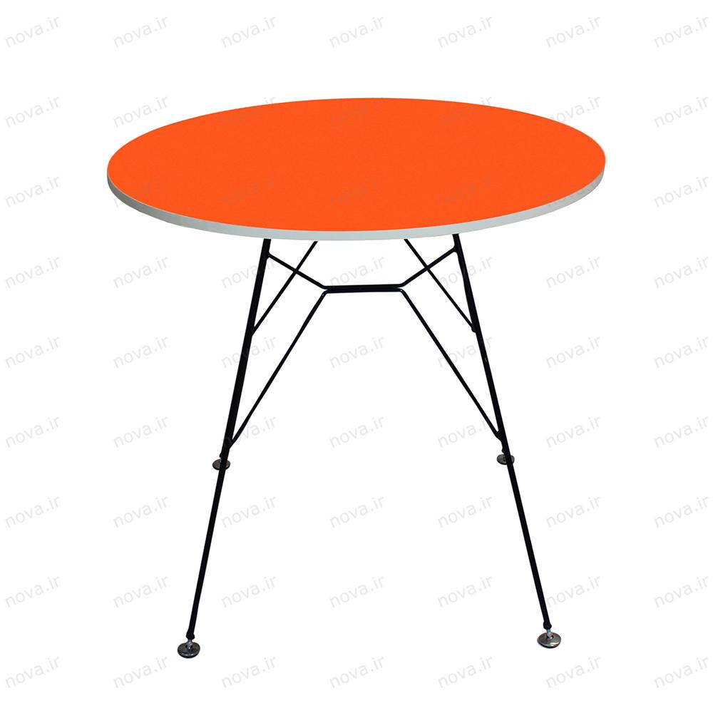 عکس محصول میز ناهارخوری مدل اسپایدر رنگ نارنجی کد COL-04