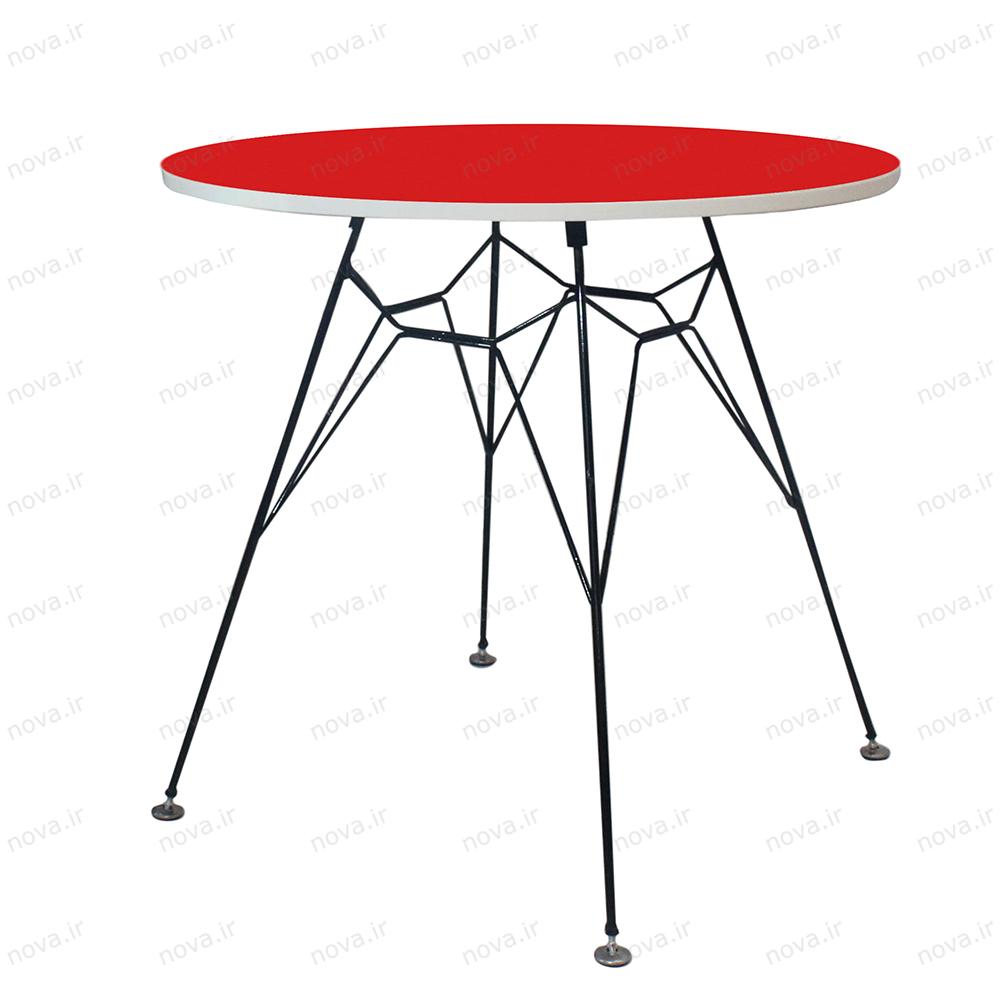 عکس محصول میز ناهارخوری مدل اسپایدر رنگ قرمز کد COL-08