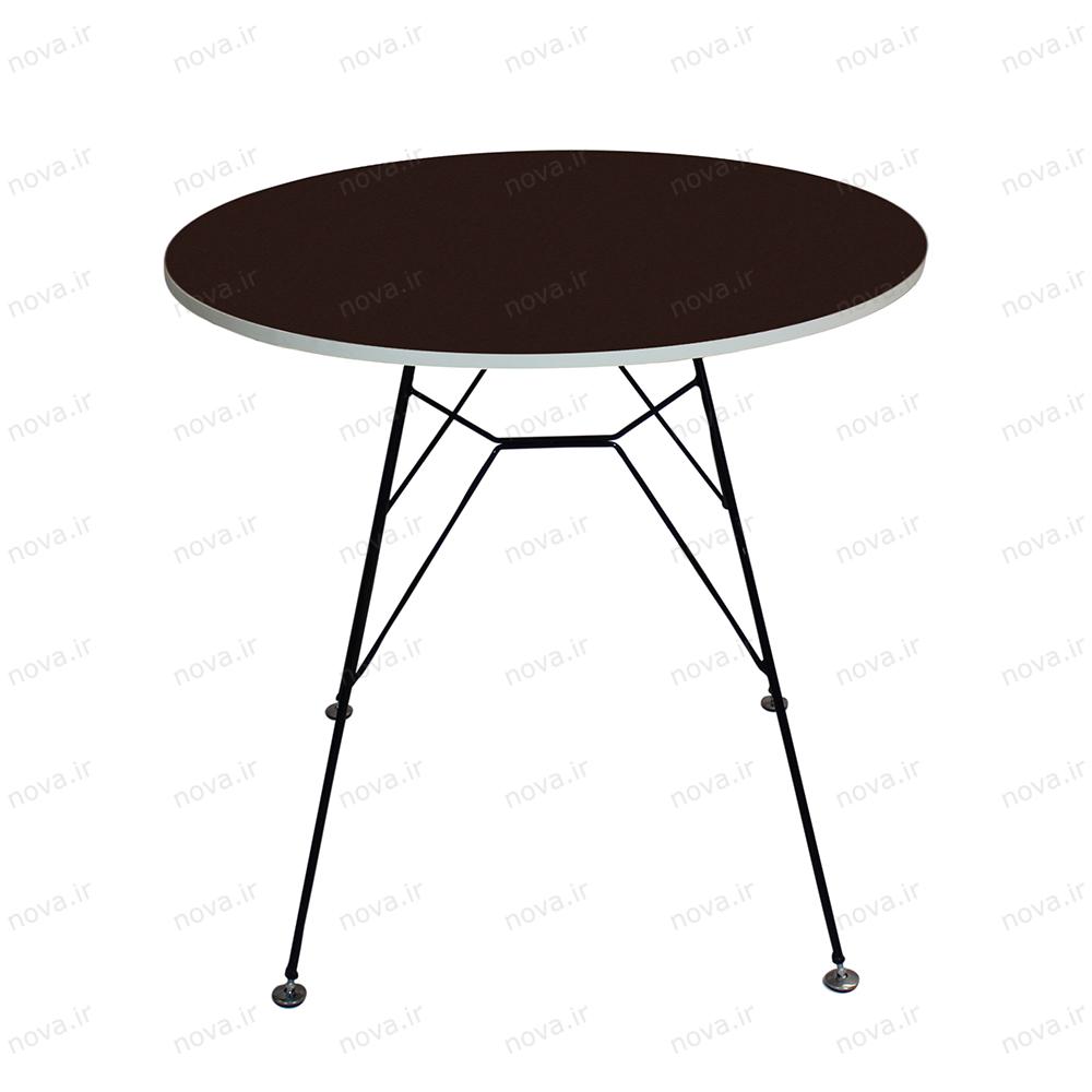 عکس محصول میز ناهارخوری مدل اسپایدر رنگ قهوه ای کد COL-09