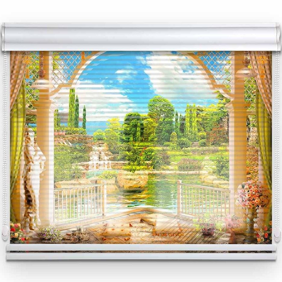 عکس محصول پرده ی زبرا شب و روز مدل PM-4 سایز 135X180سانتی متر