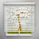 پرده زبرا تصویری 3D درخت شکوفه سفید کد FLW-33