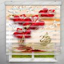 پرده زبرا مدل TD-7 عرض 110 و ارتفاع 150 سانتی متر