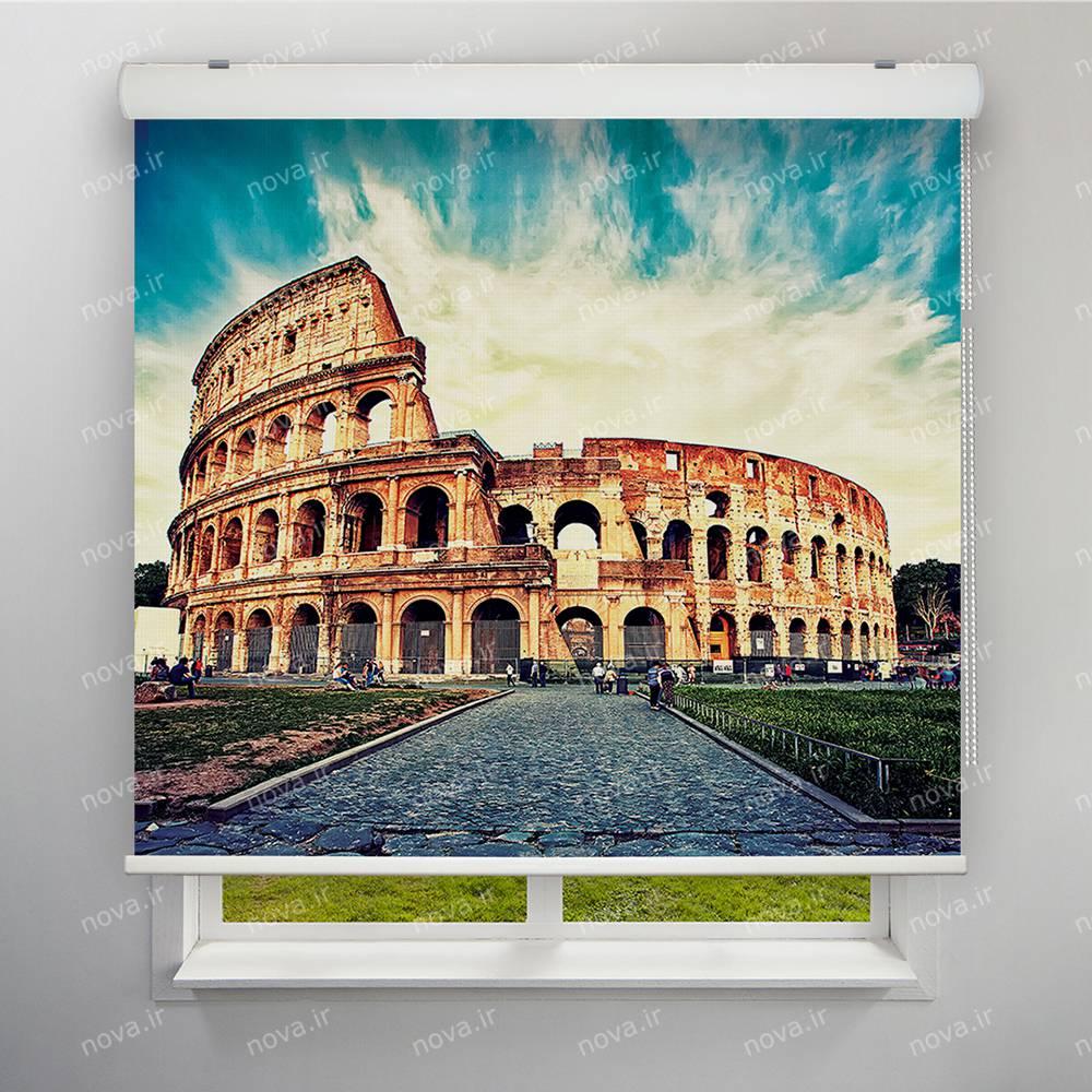 عکس محصول پرده شید تصویری طرح شهر روم کولوسئوم کد CIT-15