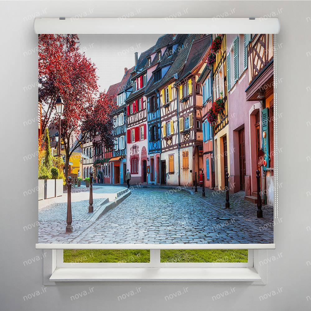 عکس محصول پرده شید طرح شهر کولمار CTY-16