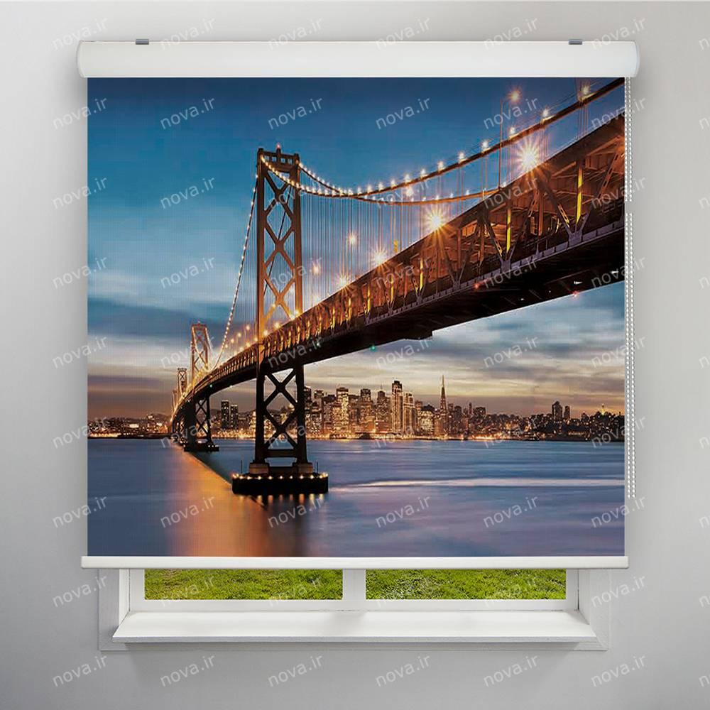 عکس محصول پرده شید تصویری طرح شهر پل سانفرانسیسکو کد CIT-08