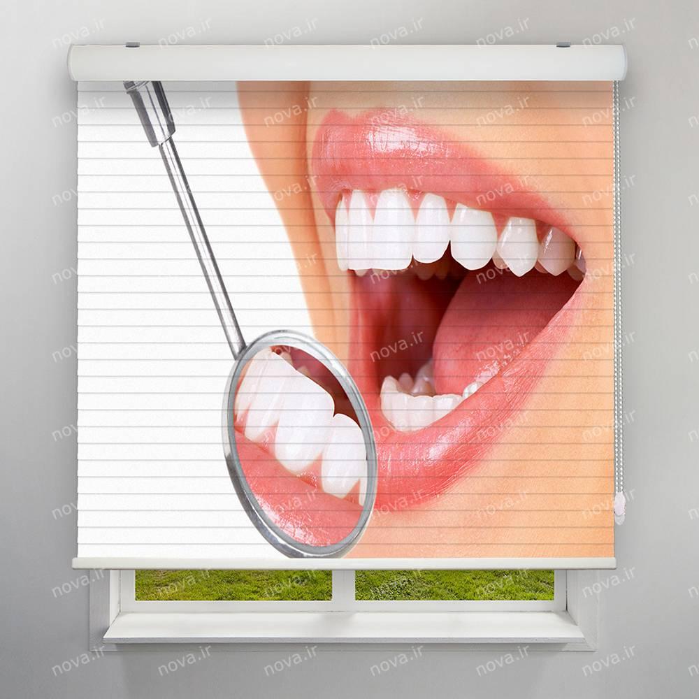 عکس محصول پرده سیلوئت تصویری طرح دندانپزشکی کد BSN-07