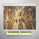 پرده شب و روز 1 سانتی تصویری طرح سه بعدی فرشته طلایی کد TRD-07
