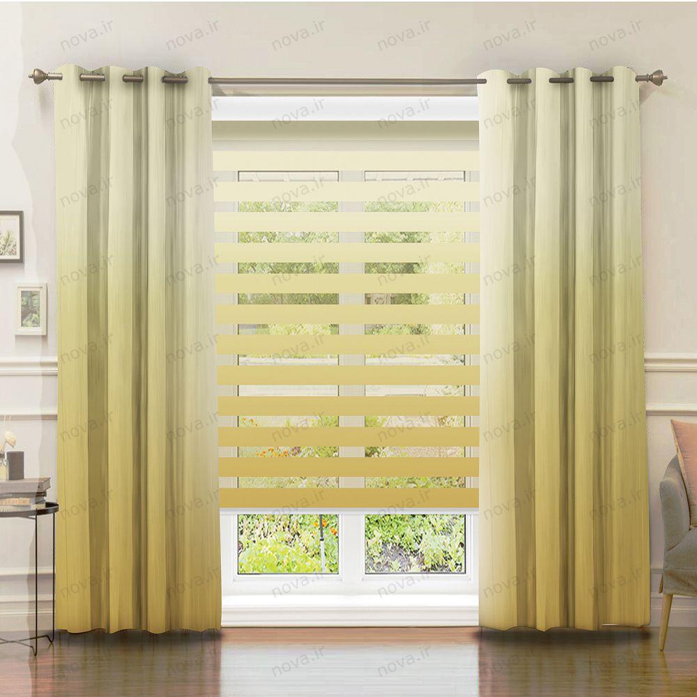 پرده پانچی مدرن طرح گردینت کد PUN-10 پرده پانچی مدرن طرح گردینت کد PUN-10