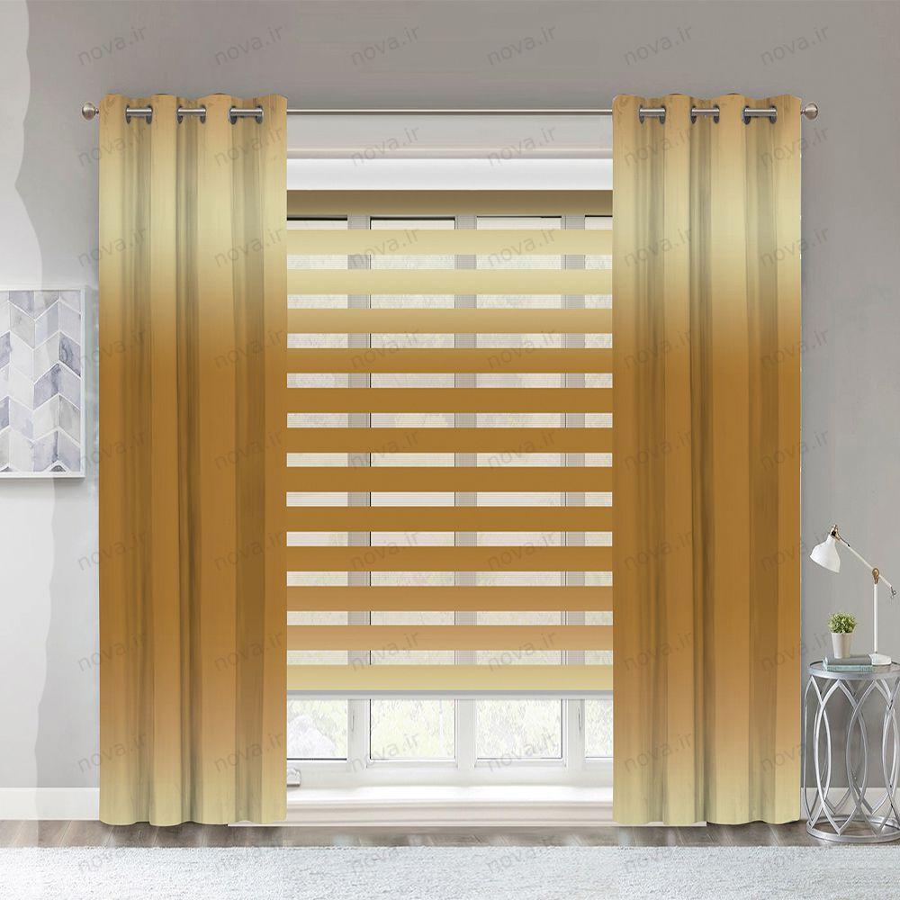 پرده پانچی مدرن طرح طیف رنگی کد PUN-20 پرده پانچی مدرن طرح طیف رنگی کد PUN-20